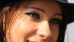 Woman brunettes Kristina Uhrinova ActionGirls magazine