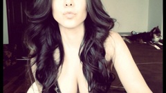 Woman brunettes Latina Jimena Sanchez