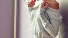 Woman brunettes low resolution