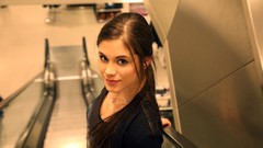 Woman brunettes magazines models Escalators pornstars W4B 