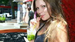 Woman brunettes Met-Art magazine Lia Lia D