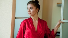 Woman brunettes Met-Art magazine Lily C