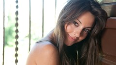 Woman brunettes Met-Art magazine Lorena B