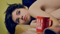 Woman brunettes models