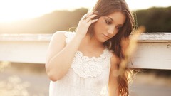 Woman brunettes models