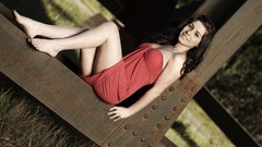 Woman brunettes models