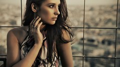 Woman brunettes models