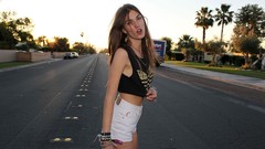 Woman brunettes models