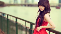 Woman brunettes models