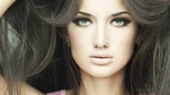 Woman brunettes models