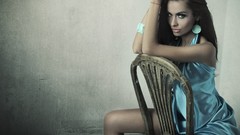 Woman brunettes models