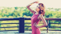 Woman brunettes models