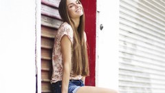 Woman brunettes models