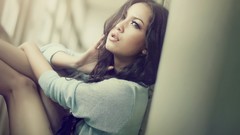 Woman brunettes models