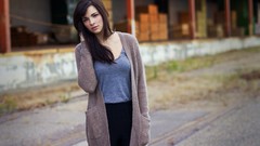 Woman brunettes models