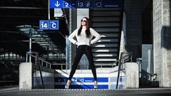 Woman brunettes models