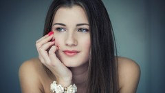 Woman brunettes models