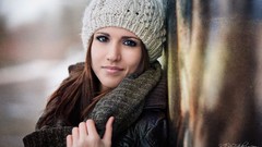 Woman brunettes models