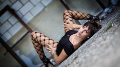 Woman brunettes models