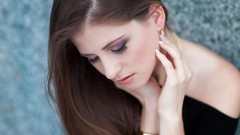 Woman brunettes models