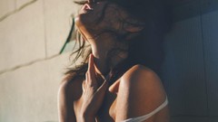 Woman brunettes models