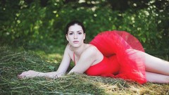 Woman brunettes models