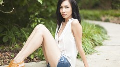 Woman brunettes models