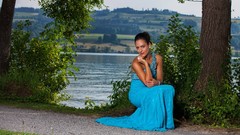 Woman brunettes models