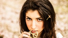 Woman brunettes models