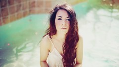 Woman brunettes models