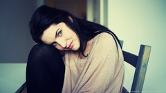 Woman brunettes models