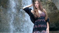 Woman brunettes models