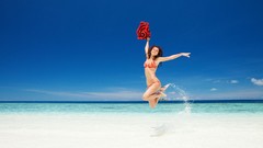 Woman brunettes models