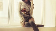 Woman brunettes models