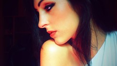 Woman brunettes models