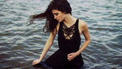 Woman brunettes models