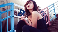 Woman brunettes models