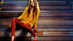 Woman brunettes models