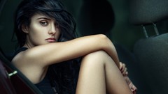 Woman brunettes models