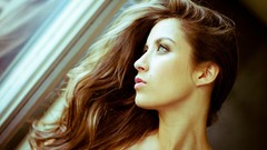 Woman brunettes models