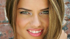 Woman brunettes models adriana lima