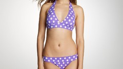 Woman brunettes models bikini