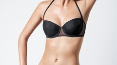 Woman brunettes models bikini