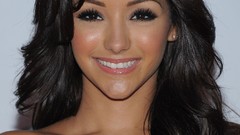 Woman brunettes models cleavage boobs huge boobs fake boobs 