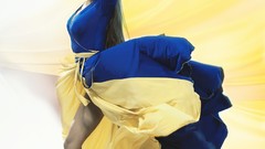 Woman brunettes models dancers Anna Konchakovskaya