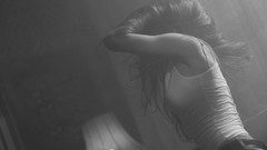 Woman brunettes models dancers Anna Konchakovskaya