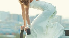 Woman brunettes models dancers Anna Konchakovskaya