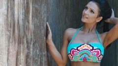 Woman brunettes models denise milani boobs