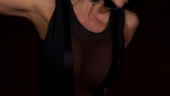 Woman brunettes models denise milani boobs huge boobs