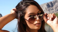 Woman brunettes models Ela Savanas